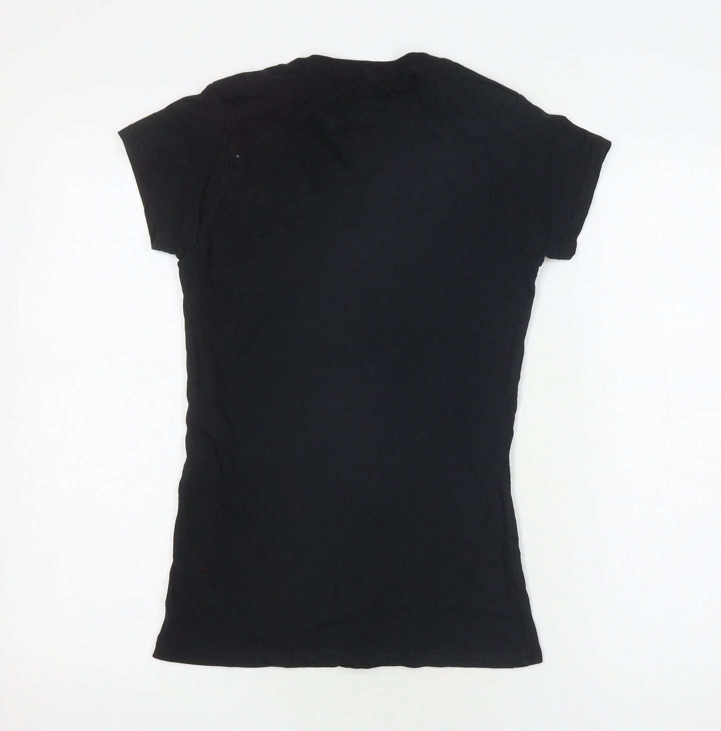 Womens UK Size S UFC Black  T-Shirt