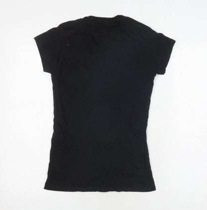 Womens UK Size S UFC Black  T-Shirt