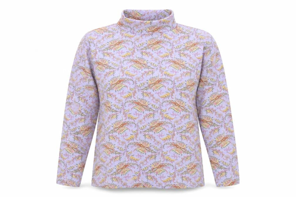 Womens UK Size 10-12 Lands' End Multicoloured Tunic T-Shirt