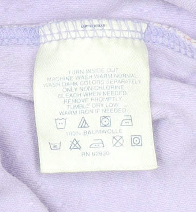 Lands' End Women's Multicoloured Paisley Turtleneck Tunic Size M