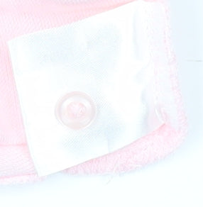 Womens UK Size 10 Isle Pink Basic Polo