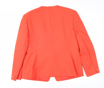 Eastex Women's Red Suit Jacket Size 20