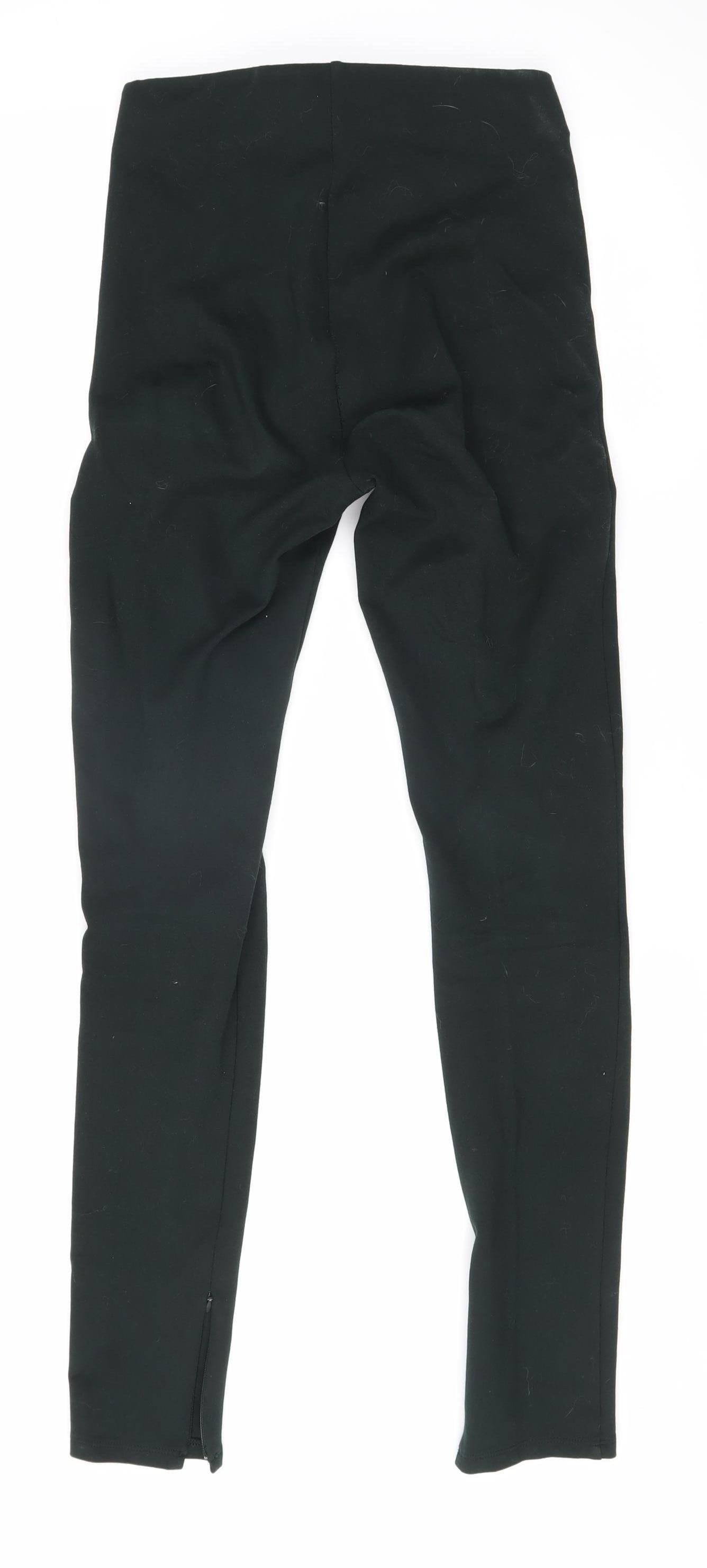 Womens UK Size 8 Marks and Spencer Slim Fit Jegging Black Trousers
