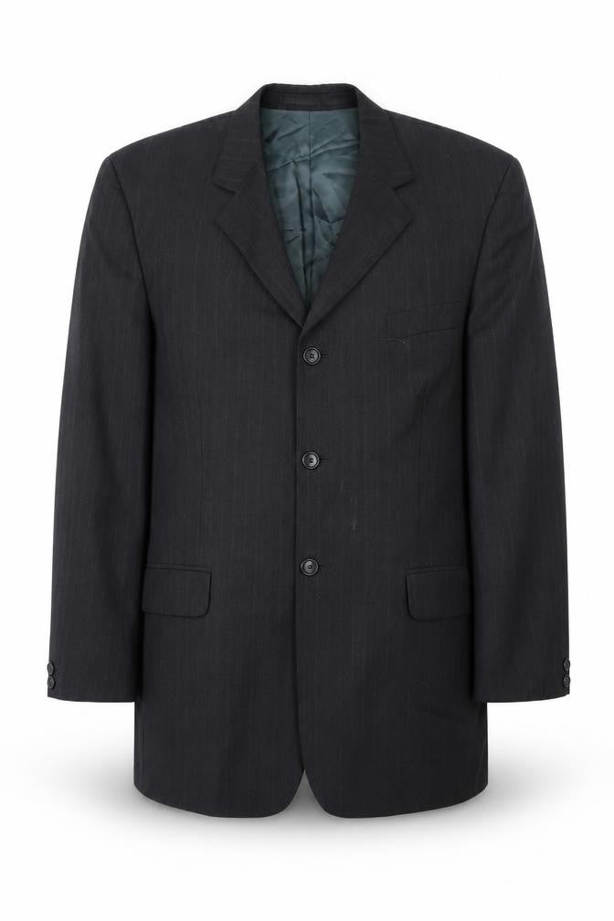 Mens UK Size 40 Pierre Cardin Regular Black Suit Jacket