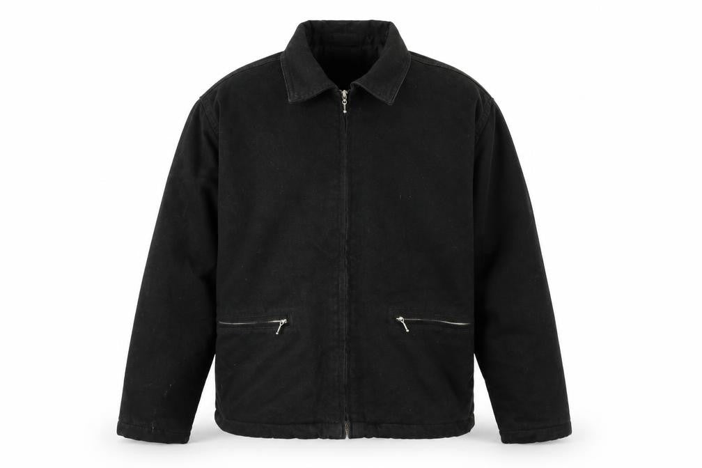 Mens UK Size L New Look Black Bomber Jacket