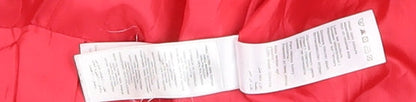 Womens UK Size 12 New Look Red Trench Coat