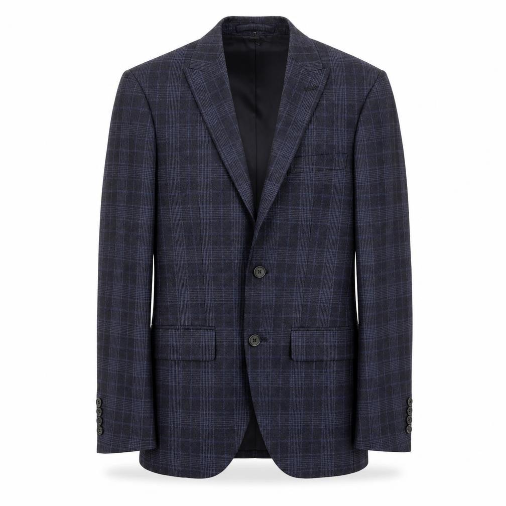 Mens UK Size 34 Marks and Spencer Regular Blue Suit Jacket