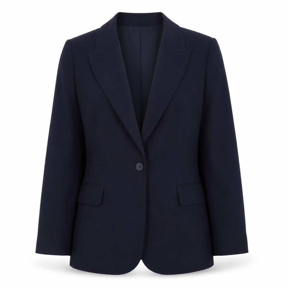 Womens UK Size 14 Marks and Spencer Regular Blue Suit Jacket