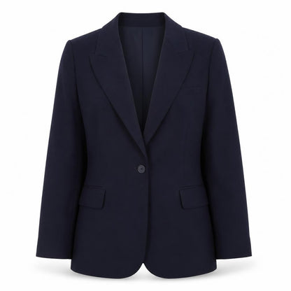 Womens UK Size 14 Marks and Spencer Regular Blue Suit Jacket