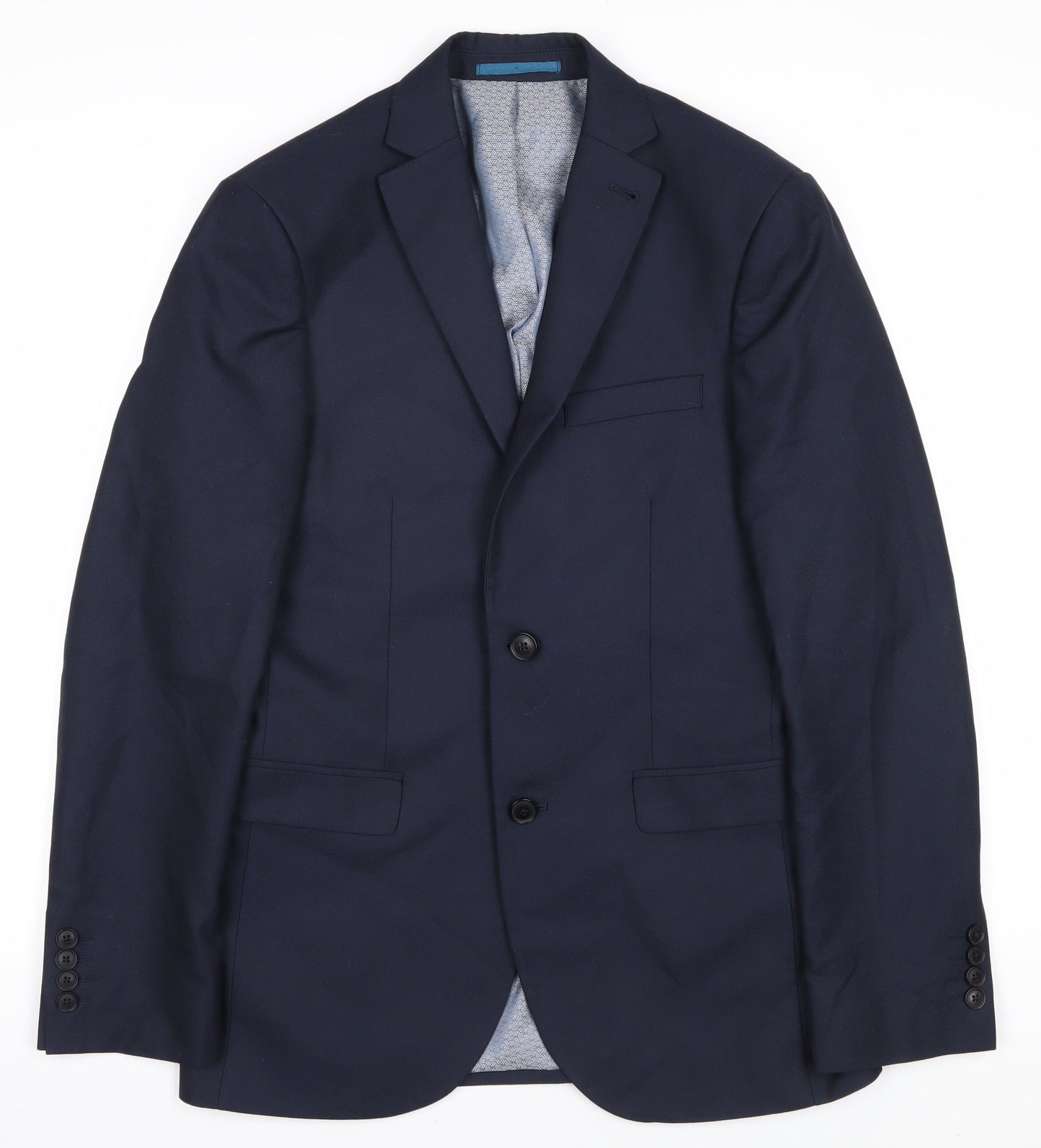 Mens UK Size 36 NEXT Regular Blue Suit Jacket