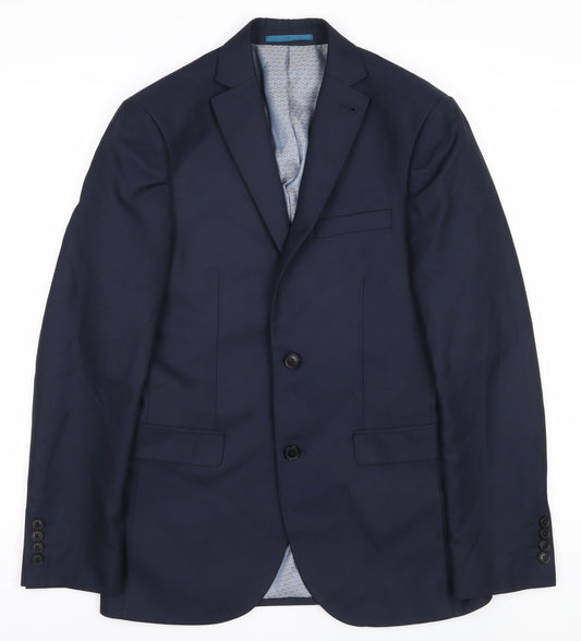 Mens UK Size 36 NEXT Regular Blue Suit Jacket