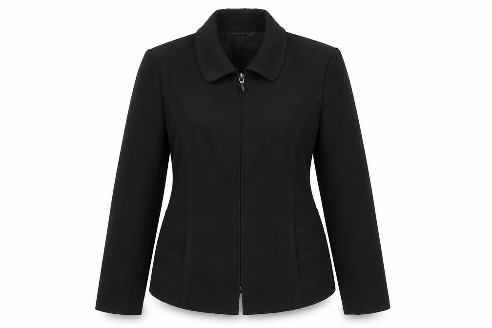 Womens UK Size 14 BM Black Basic Jacket