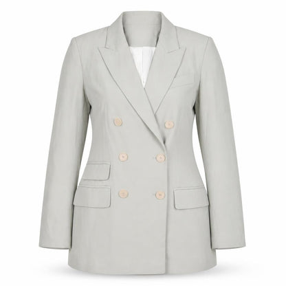 Womens UK Size 8 H&M Regular Grey Blazer