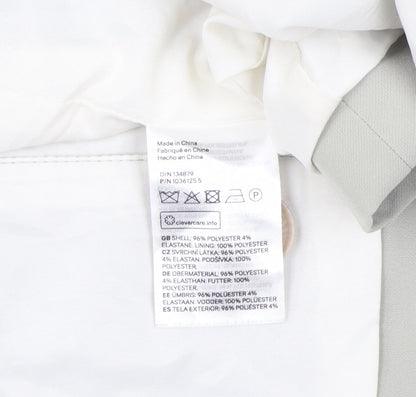 H&M Women's Grey Double Breasted Blazer Size 8