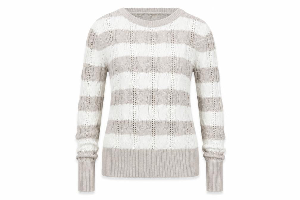 Womens UK Size M Aphorism Beige Pullover Jumper