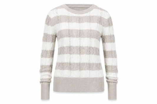 Womens UK Size M Aphorism Beige Pullover Jumper