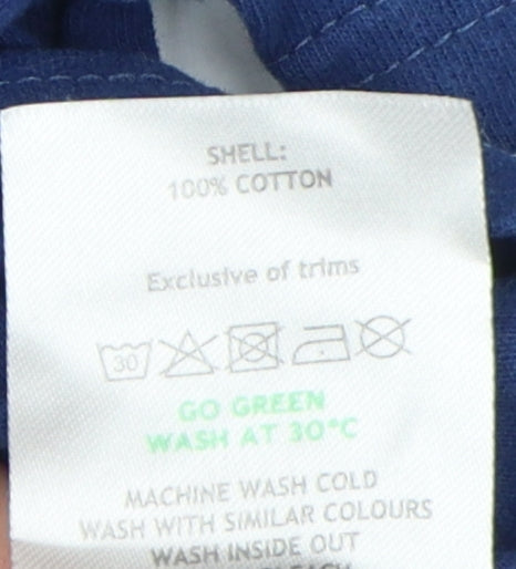 Unisex Adults UK Size S TOG24 Blue Basic T-Shirt