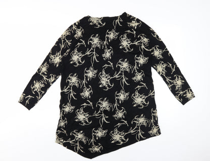 Womens UK Size 12/14 Julipa Black Pullover Jumper