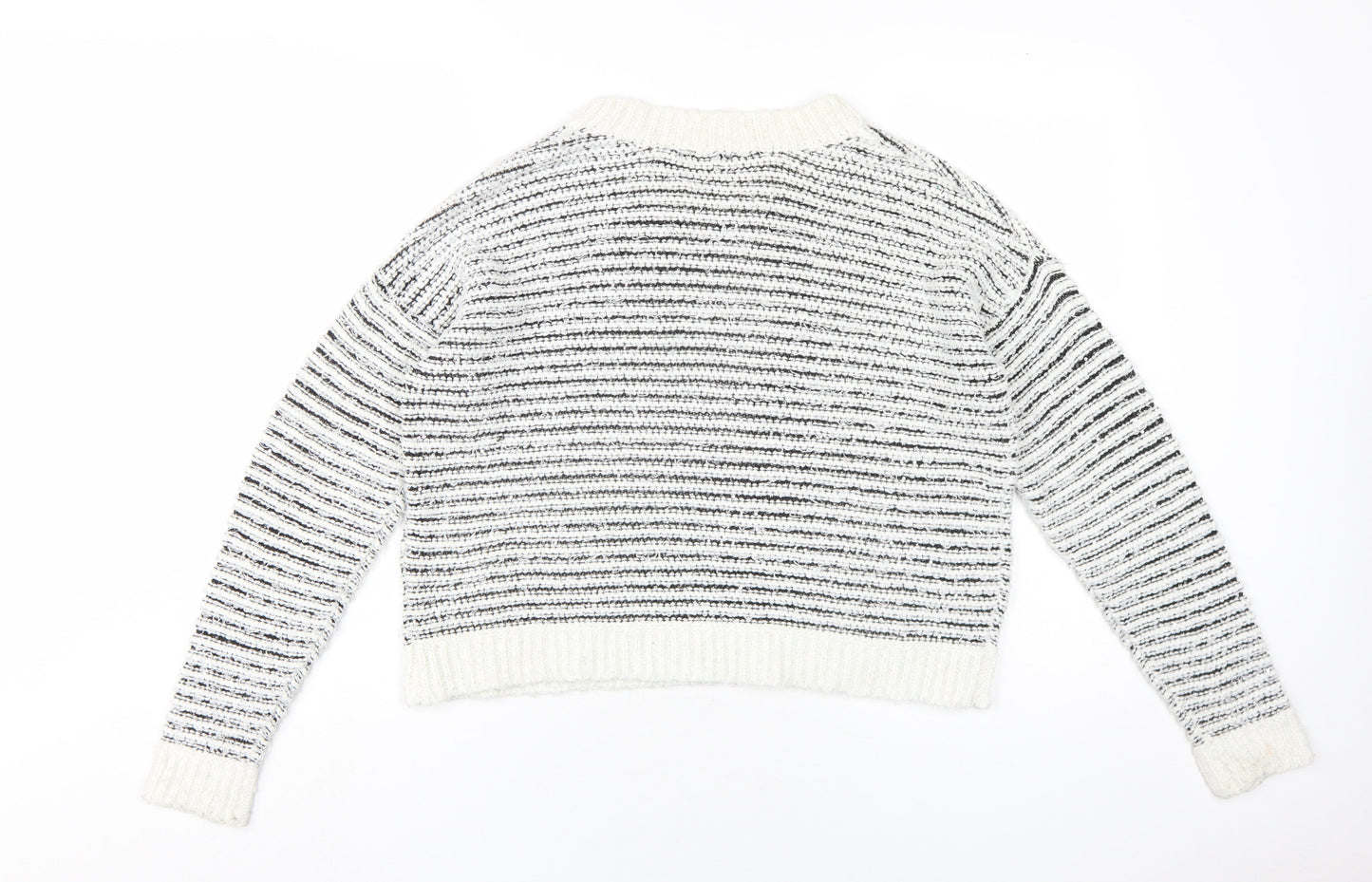 Womens UK Size 14 Brave Soul White Pullover Jumper