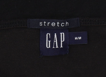 GAP Women's Black M Basic Stretch T-Shirt