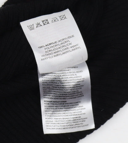 Brave Soul Women's Black Long Knit Dress XS