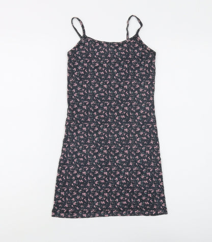 Urban Outfitters Women's Floral Multicoloured Midi Slip Dress XS