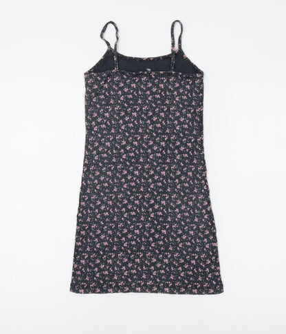 Urban Outfitters Women's Floral Multicoloured Midi Slip Dress XS