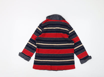 The Edinburgh Woollen Mill Women's Striped Polo - Size 14-16