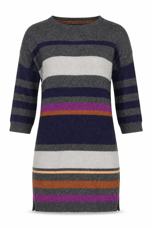 Womens UK Size 10 White Stuff Multicoloured Tunic Jumper