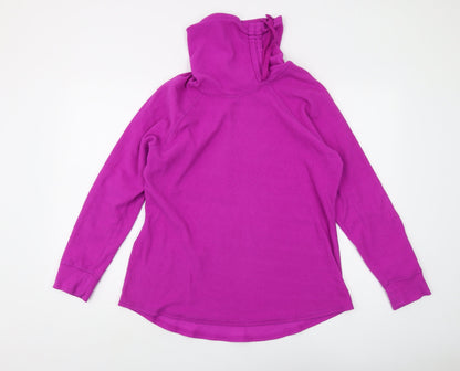 Champion Women’s Purple Pullover Hoodie, Size L