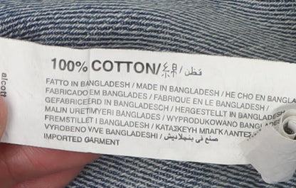 Alcott Blue Men's Straight Distressed Jeans 32