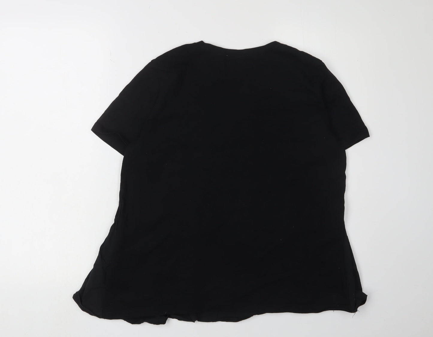 Womens UK Size L Zara Black  T-Shirt