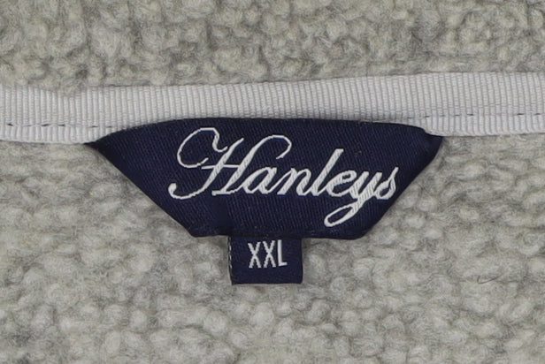 Mens UK Size 2XL Hanleys Black Puffer Jacket