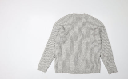 Womens UK Size M Marks and Spencer Grey Jumper Jumper