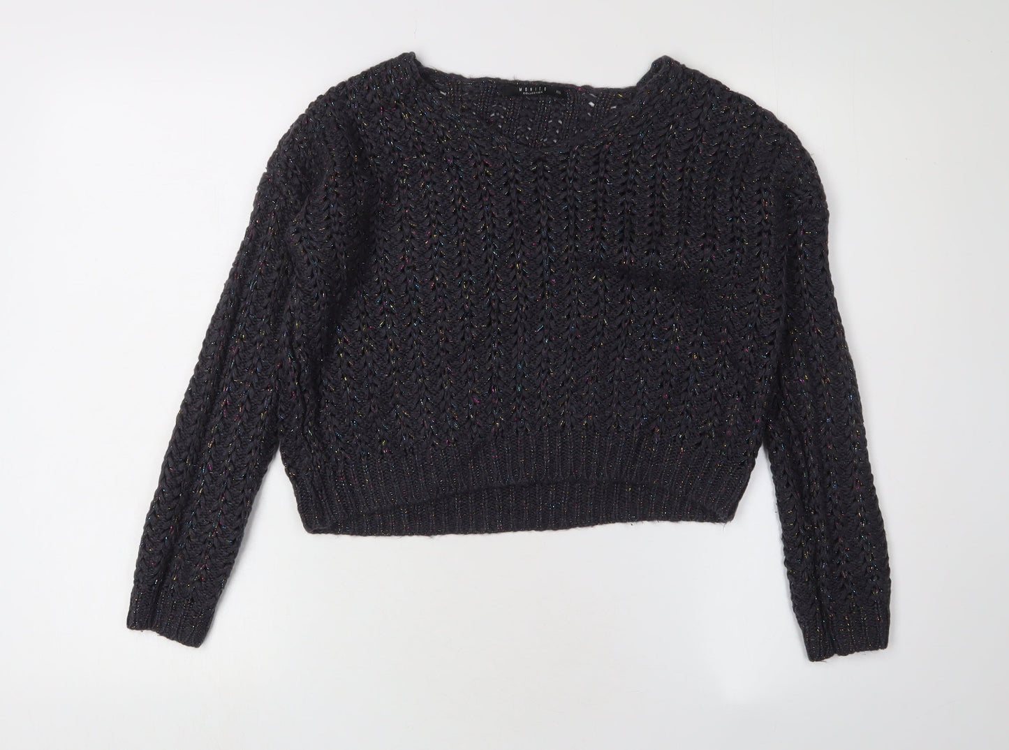 Womens UK Size 2XS Mohito Black Pullover Jumper