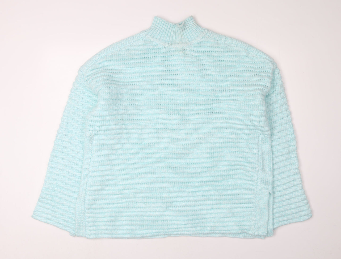 Womens UK Size L Marks and Spencer Blue Pullover Jumper