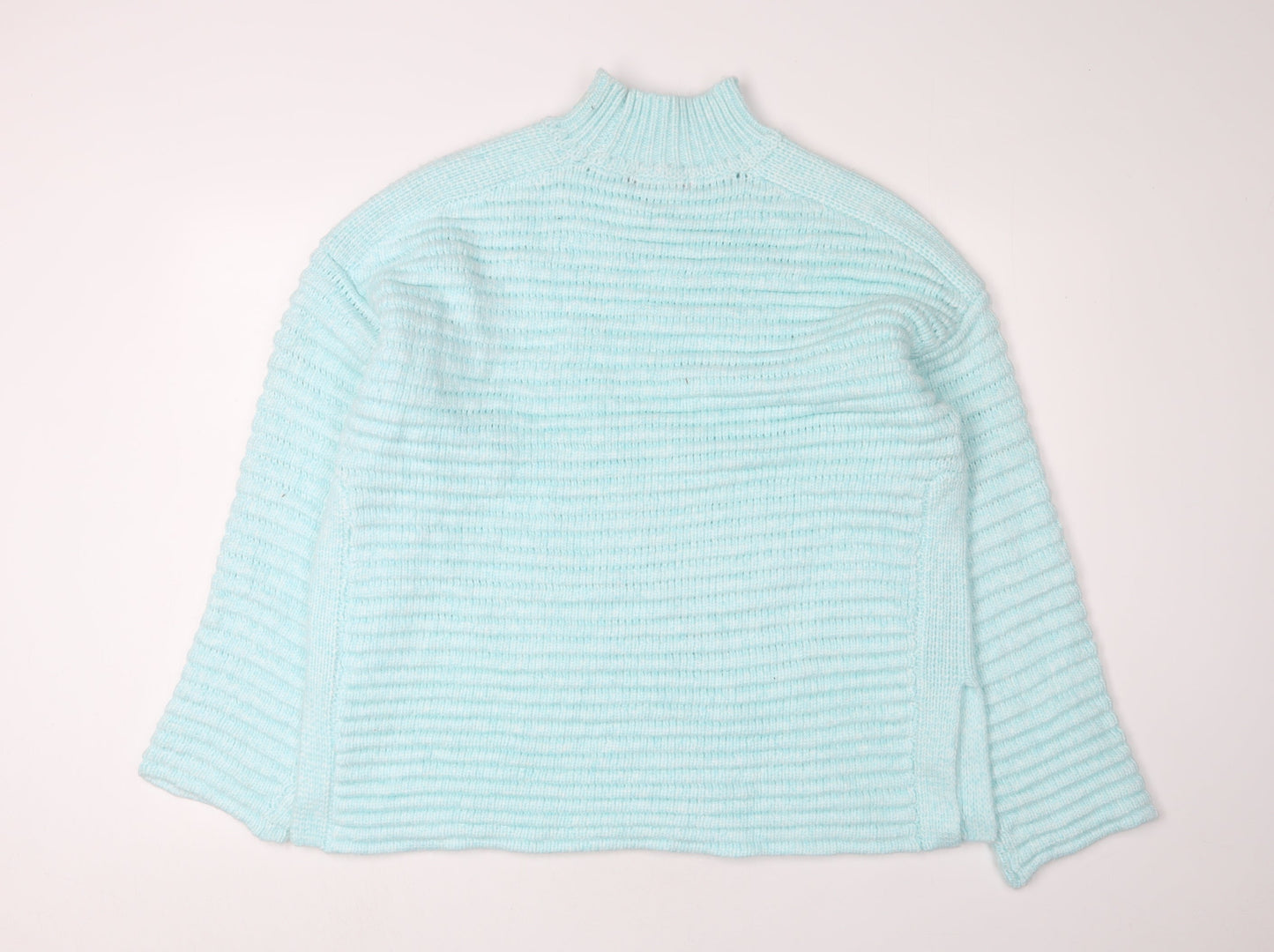 Womens UK Size L Marks and Spencer Blue Pullover Jumper