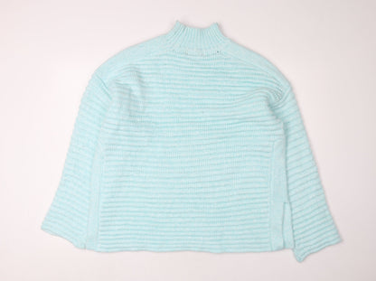 Womens UK Size L Marks and Spencer Blue Pullover Jumper