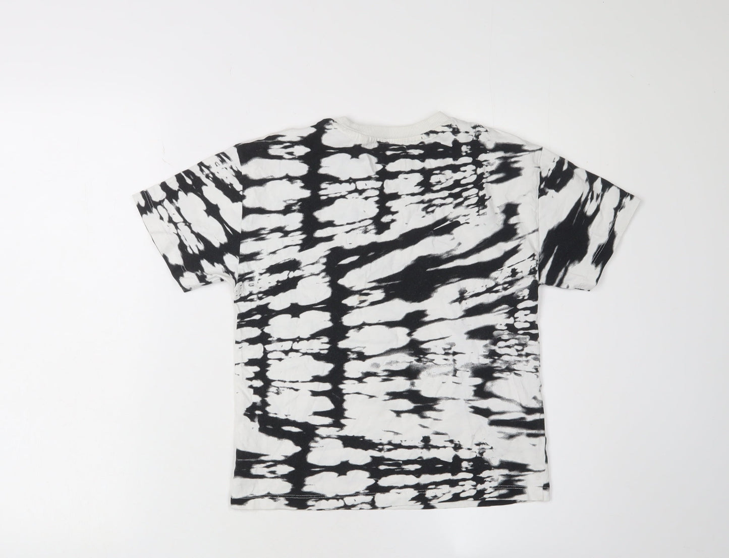 Boys Next Black & White Graphic T-Shirt, 8 Years, Modern Style