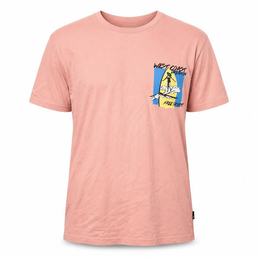 Mens UK Size S Burton Menswear Pink  T-Shirt