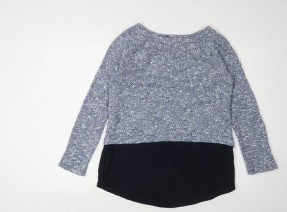Womens UK Size 8 NEXT Blue Pullover Jumper