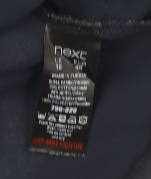 Womens UK Size 8 NEXT Blue Pullover Jumper