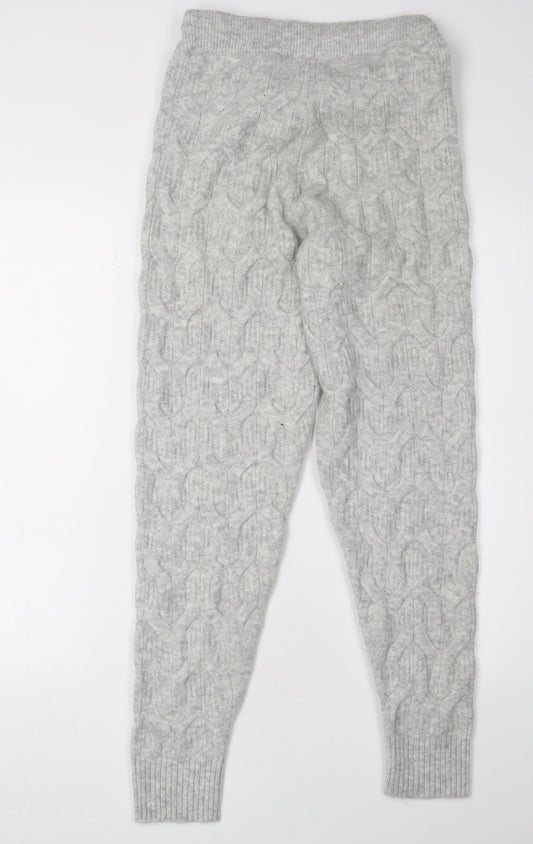 Womens UK Size 8 ASOS Classic Fit Jogger Grey Trousers