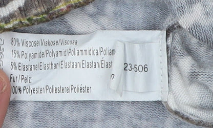 Womens UK Size M Passport Multicoloured Cardigan Jumper