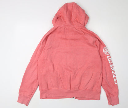 Miss Smith and Jones Women's Pink Full Zip Hoodie L