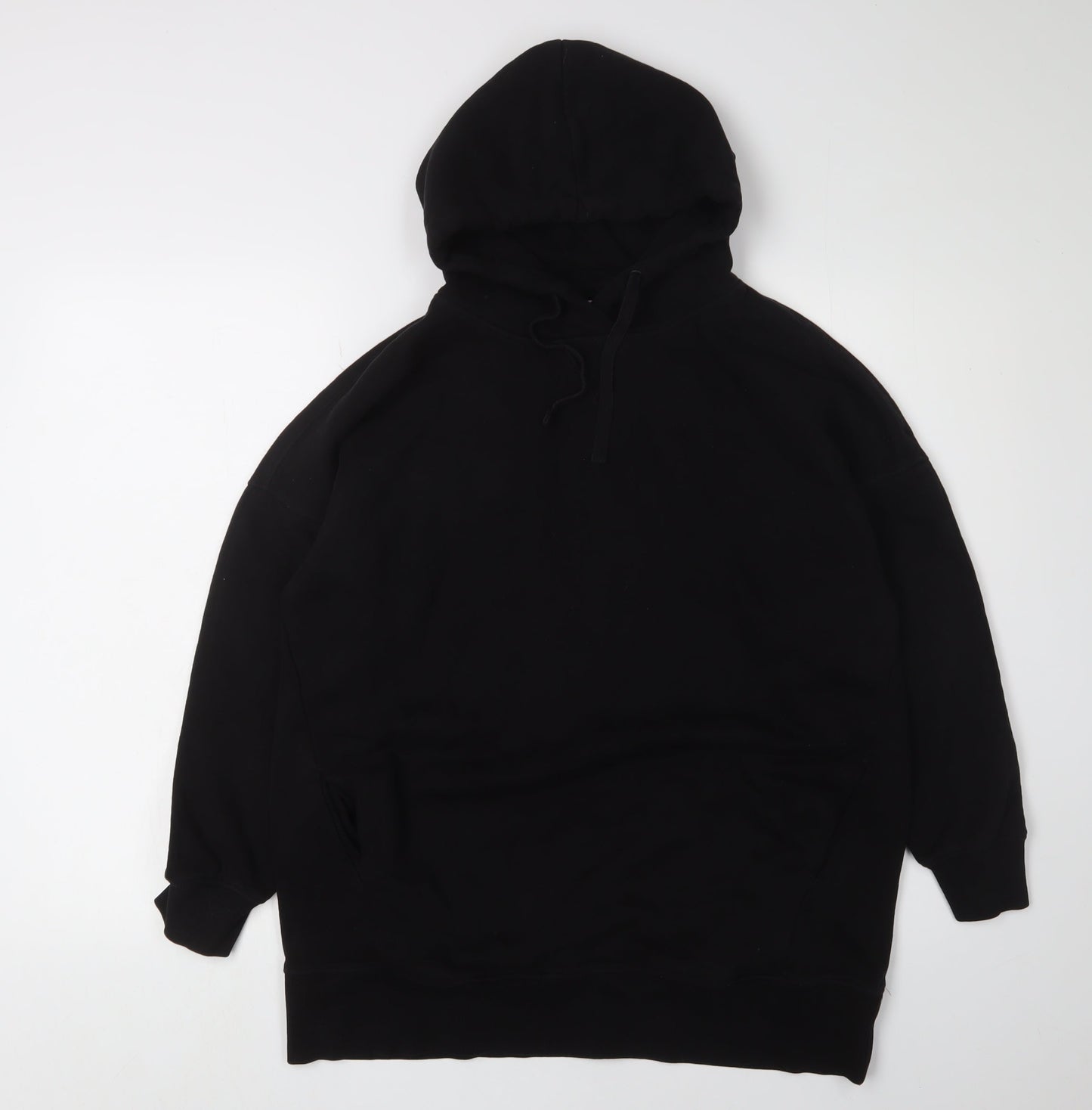 Womens UK Size 10 NEXT Black Pullover Hoodie