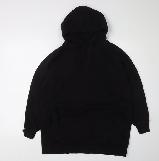Womens UK Size 10 NEXT Black Pullover Hoodie