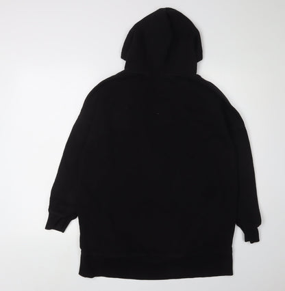 Womens UK Size 10 NEXT Black Pullover Hoodie