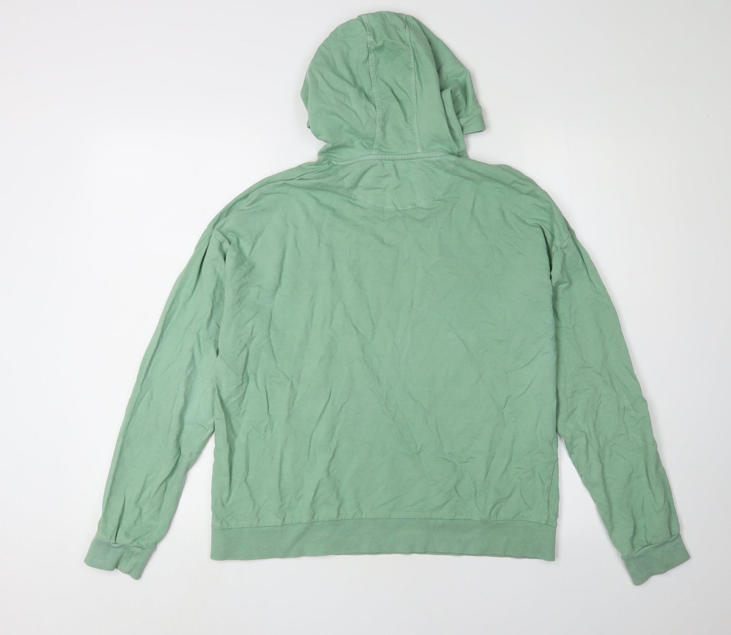 Marks and Spencer Girls Green Pullover Hoodie 14-15 Years