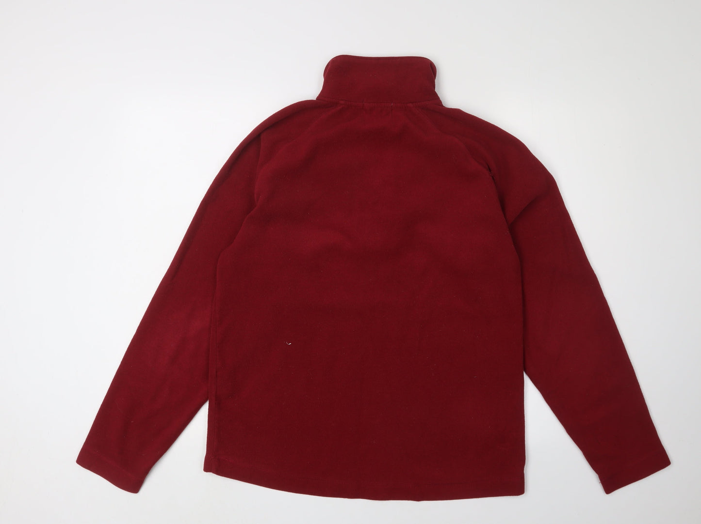 Hawkshead Active Men’s Red 1/4 Zip Fleece Sweatshirt S